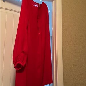 Naked Zebra Vibrant Red Dress